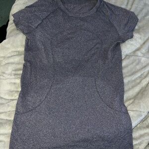 lululemon athletica Blue Grey Swiftly Tech Short Sleeve Tee